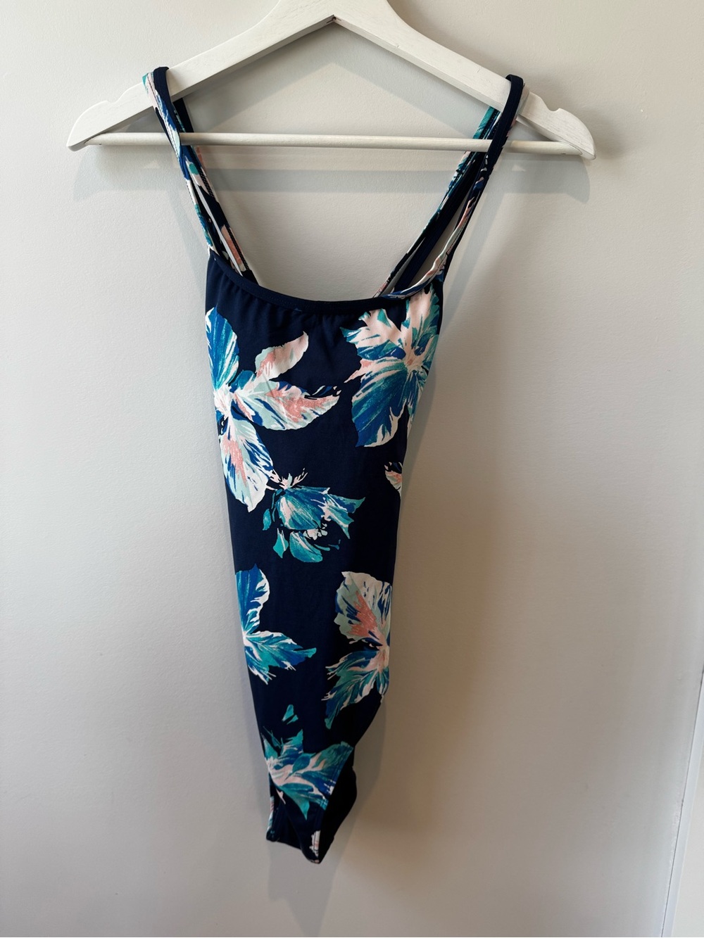 Women’s Navy Floral One-Piece Swimsuit